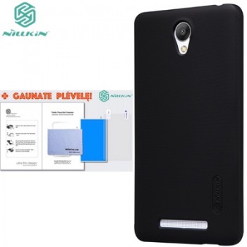 Nillkin f. shield dėklas juodas + plėvelė (Xiaomi redmi note 2 telefonui)
